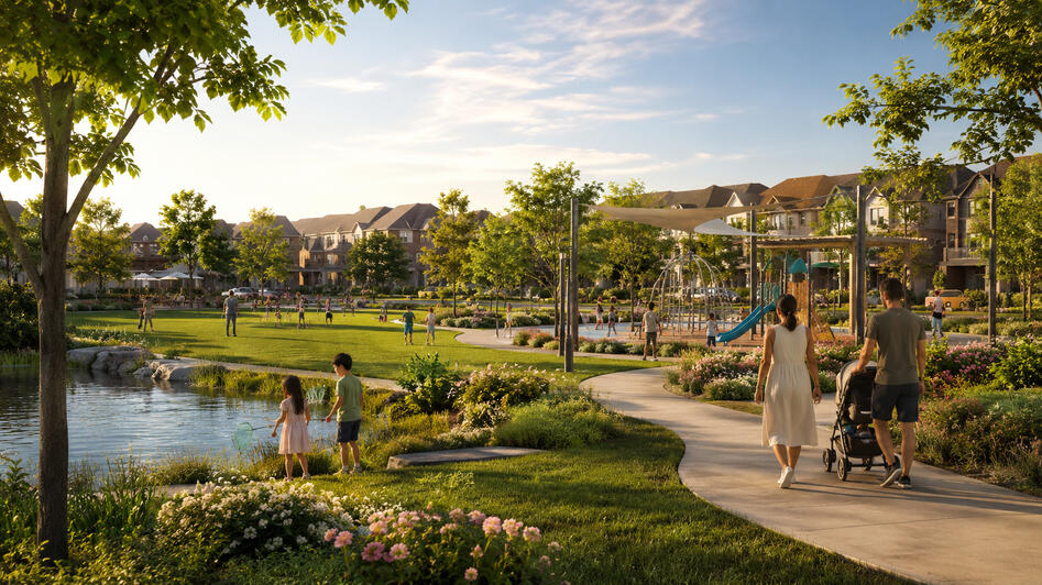 Thornhill Trails in Vaughan by Remington park view