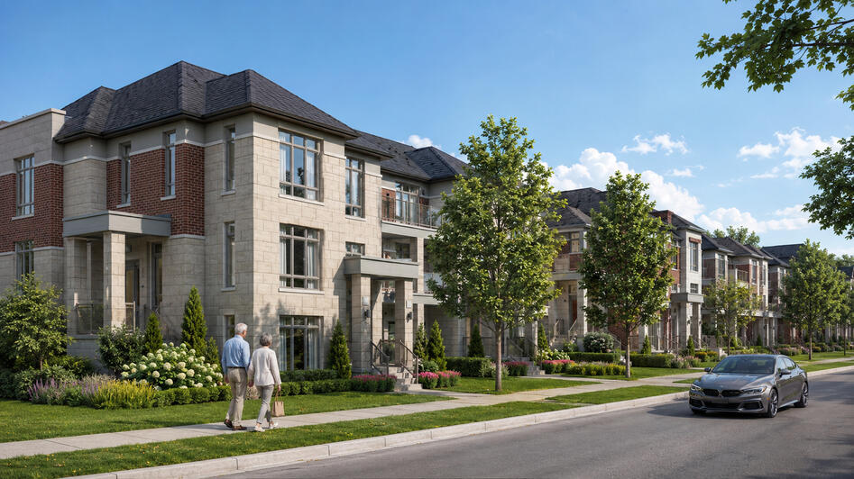 Thornhill Trails in Vaughan by Remington street view