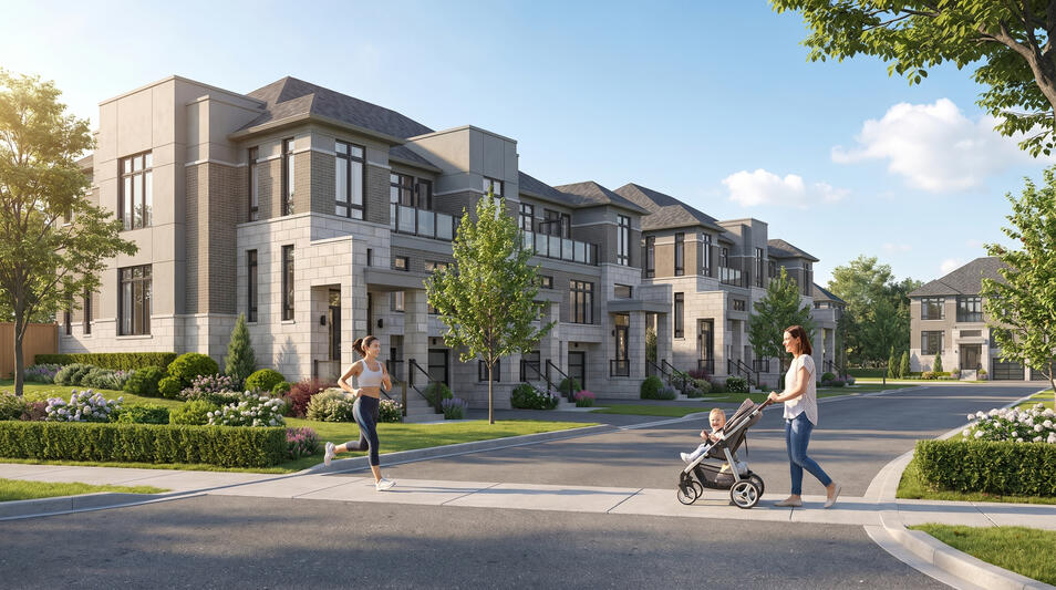 Thornhill Trails in Vaughan by Remington street view