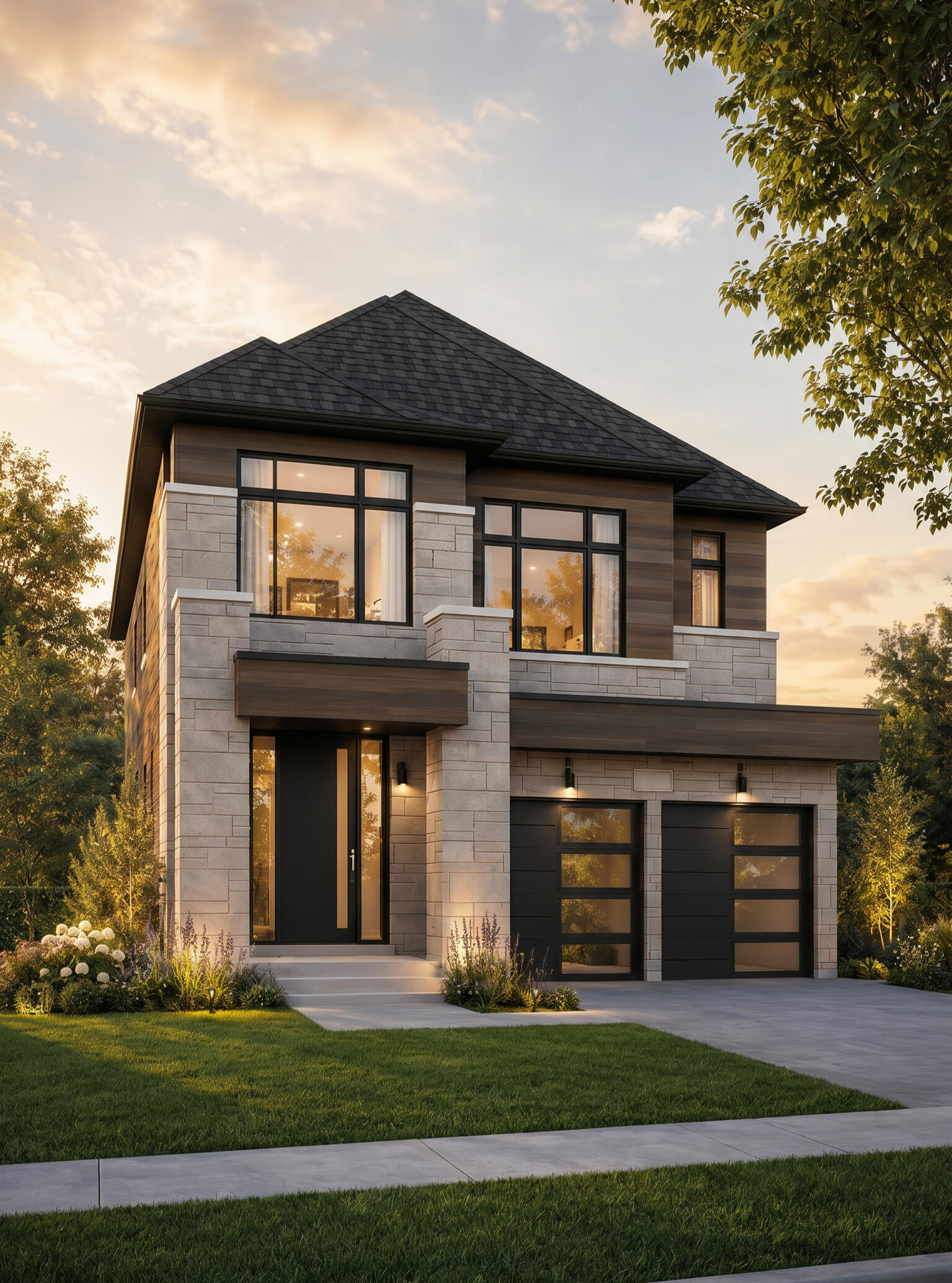 Thornhill Trails in Vaughan by Remington detached house